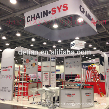 modular 20 by 20 trade show booth factory for CHAIN SYS company